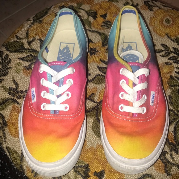 Vans Shoes - Multi color vans✔️price is firm✔️
